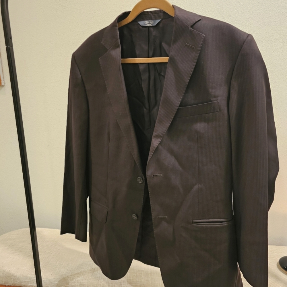 Men's Pronto Uomo Brown Blazer 100% wool
